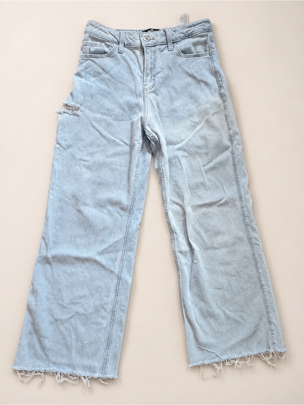 Hollister Light Wash Blue Boyfriend Jeans